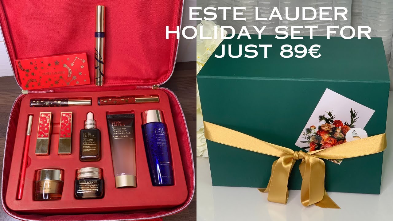 Estée Lauder blockbuster christmas gift box 2023
