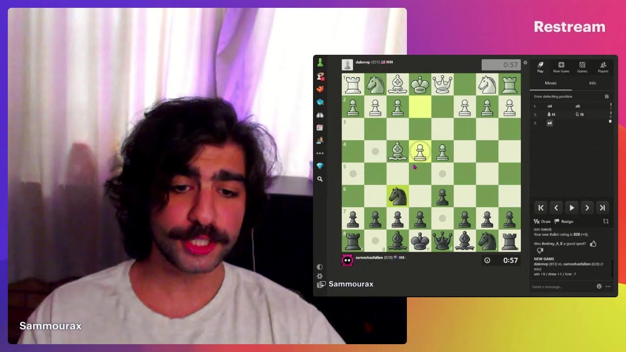 CHESS BULLET UNTIL I AM SATISFIED