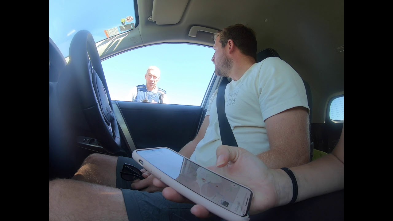 New Zealand Traffic Stop
