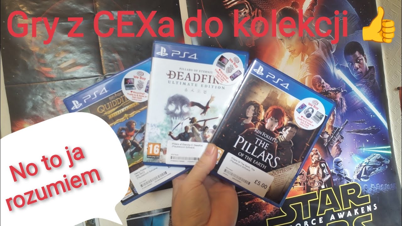 Nowe gry na PS4 z lokalnego CEXa idą na moją półeczkę i będą ogrywane 