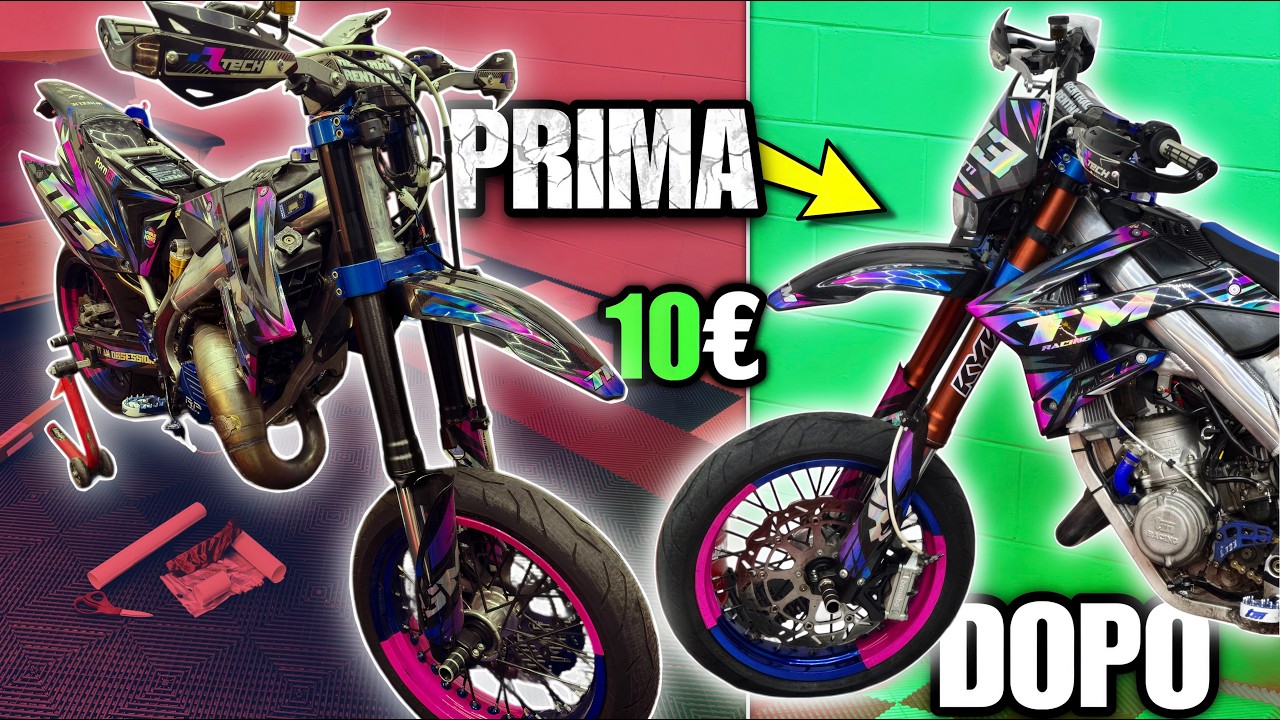 LA MODIFICA DEFINITIVA con SOLI 10€ | TM SMR 125