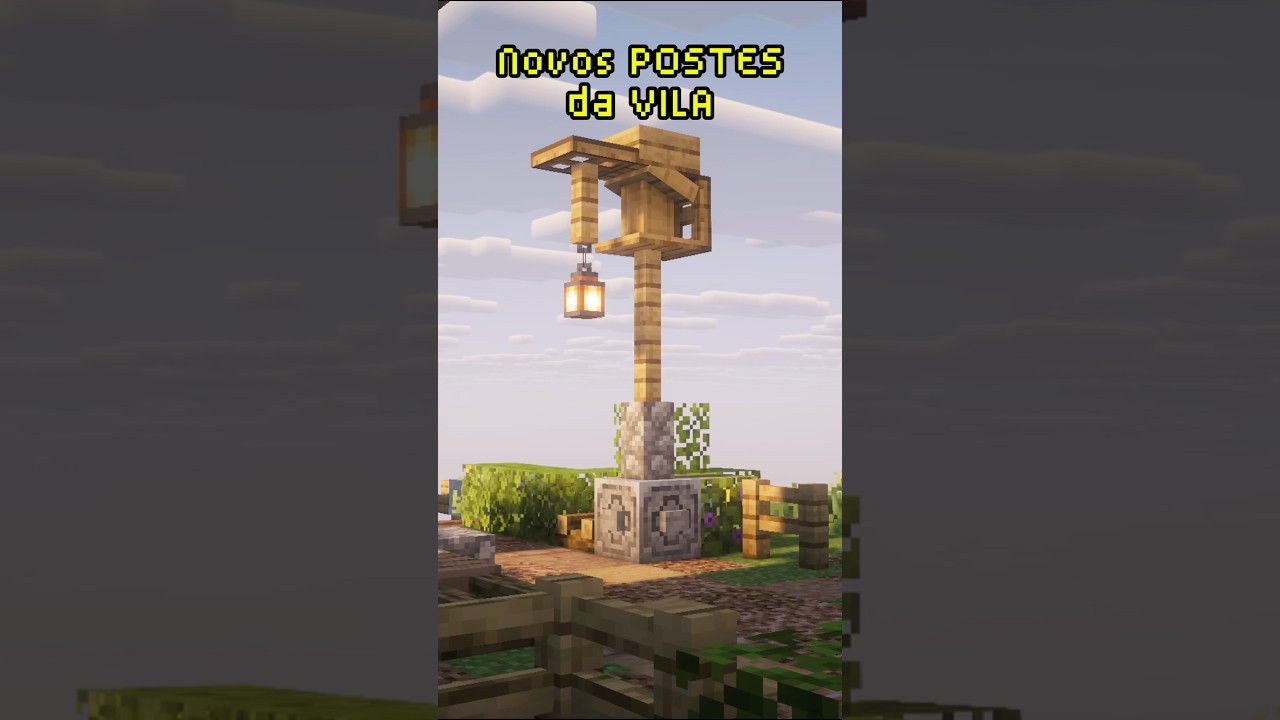 Como os POSTES das VILAS DEVERIAM ser! 