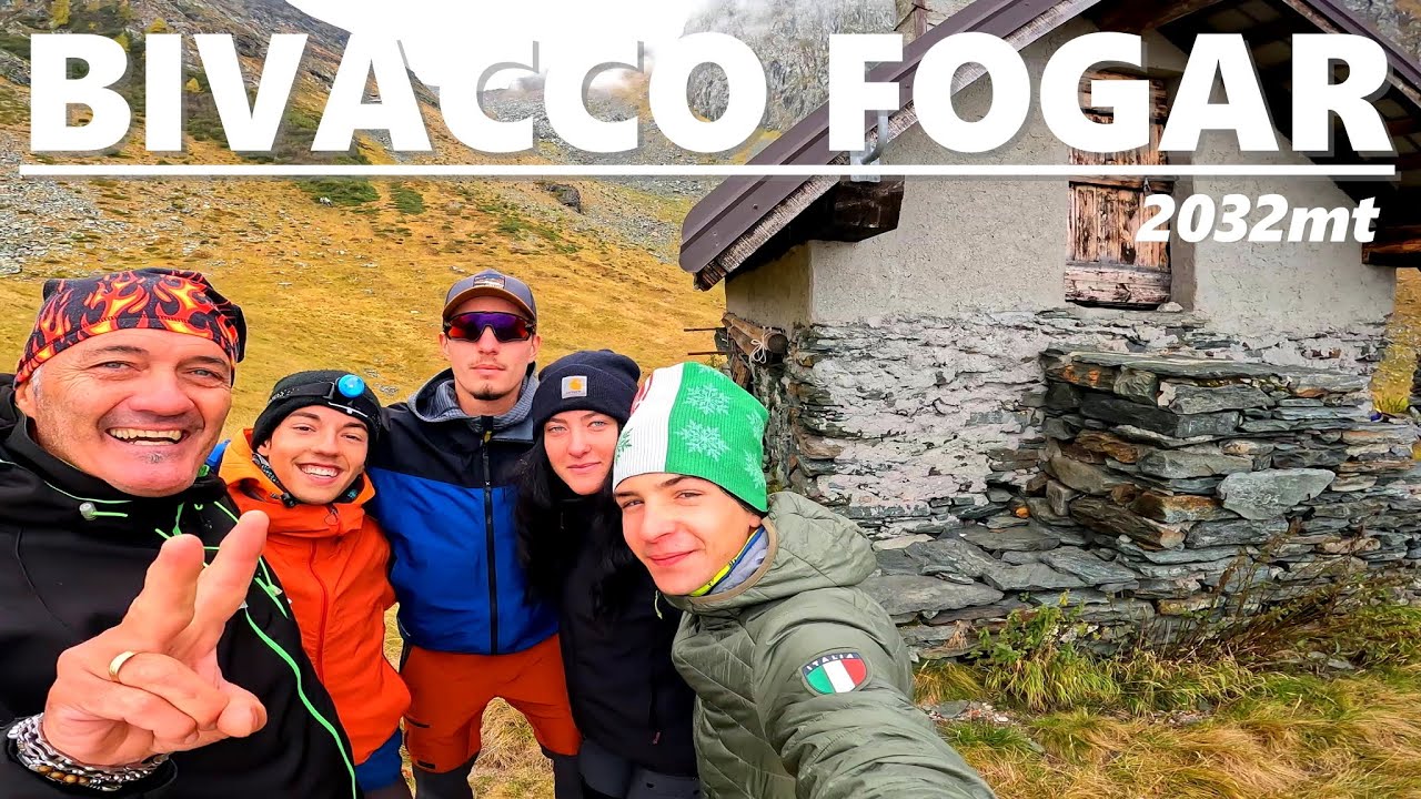 BIVACCO FOGAR - 2032mt | Val Bognanco con @davidecallegari2009 ed amici