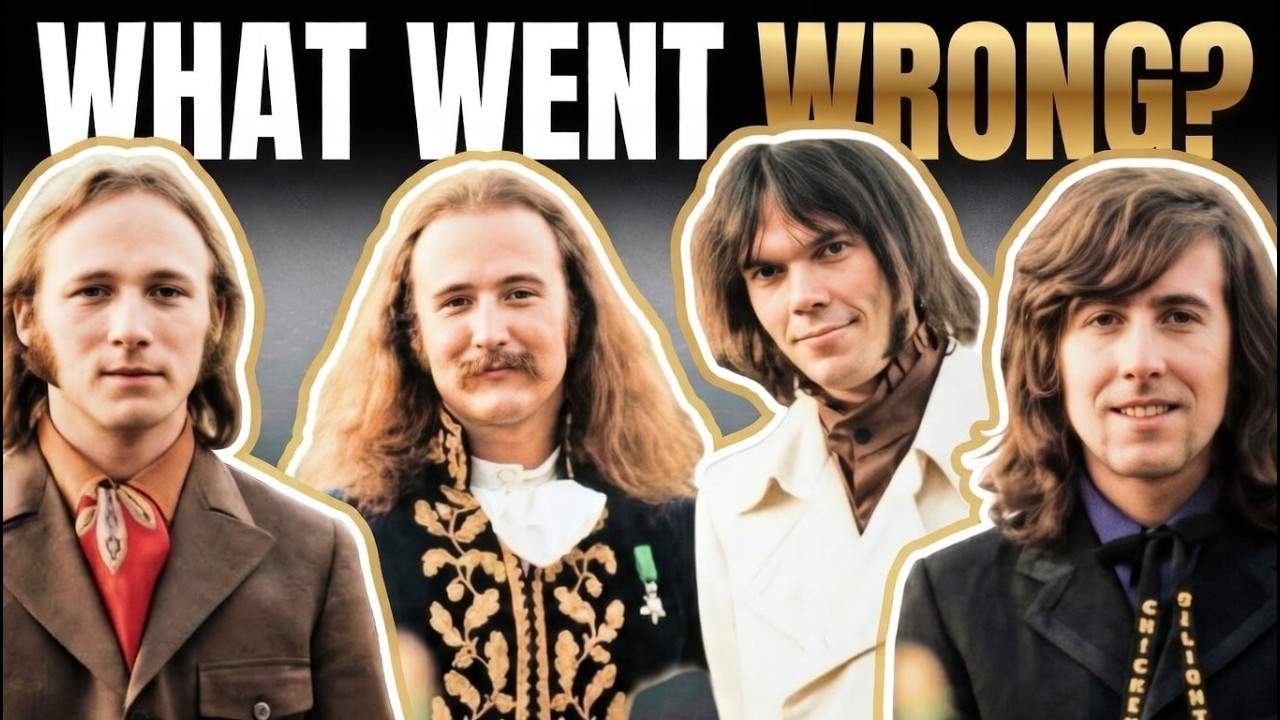 The Rise and Fall of Crosby, Stills, Nash & Young Harmony That Changed the World — Then Broke It