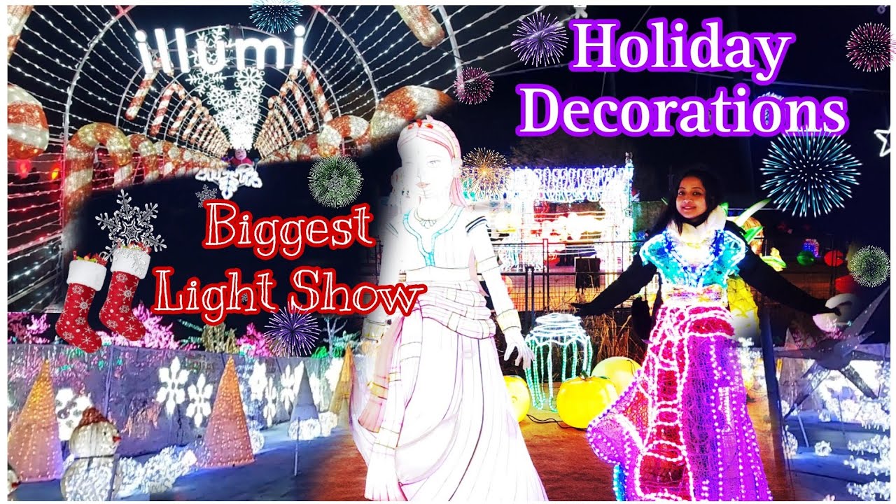 ILLUMI [4K] The world's biggest light & sound show, Missisuaga,Toronto || Christmas Holiday 2024