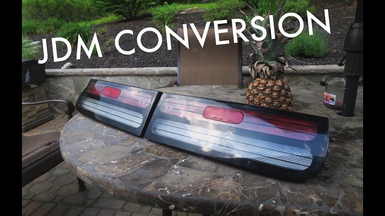 How to JDM Taillight Conversion 300ZX