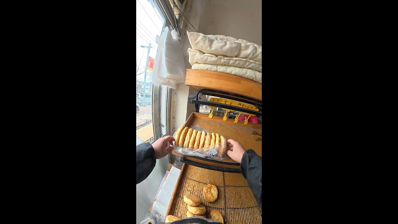 🔴 LIVE: Freshly Baked Sesame Flatbread in China | Street Food POV in Action