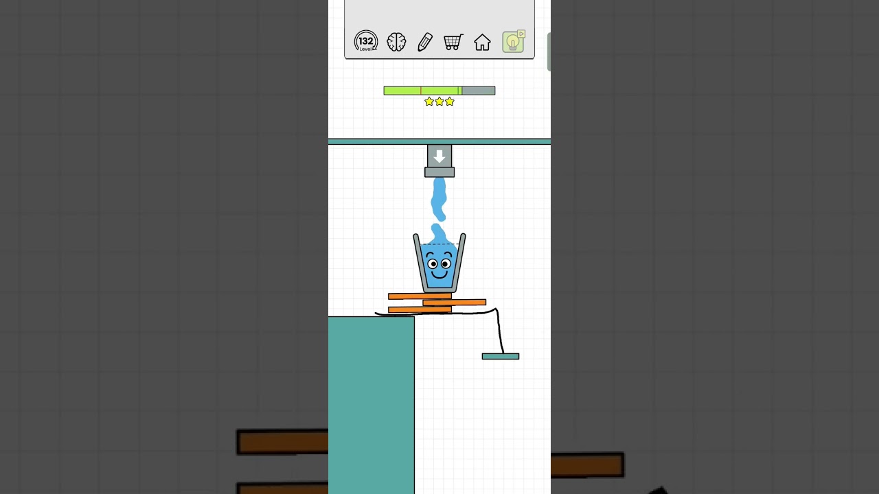 Happy glass playing level 132 #gaming #gameplay #happyglass #happy #viral #shorts #shortvideo #games