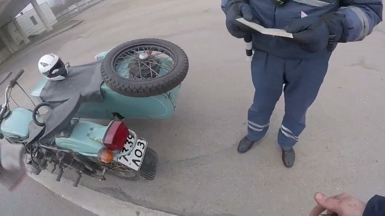 Приветствую вас мои дорогие подписчики.кусочек видео хочу показать 😁🤣.ехал ставить Мот на учёт 😎😉.