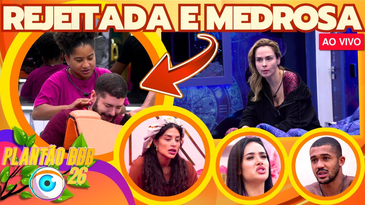 🔴BBB26: ALINE SE SENTE REJEITADA, TRETA SOL X BABU RENDE, MILENA REVELA MEDO DE ELIMINAÇÃO, ENQUETES