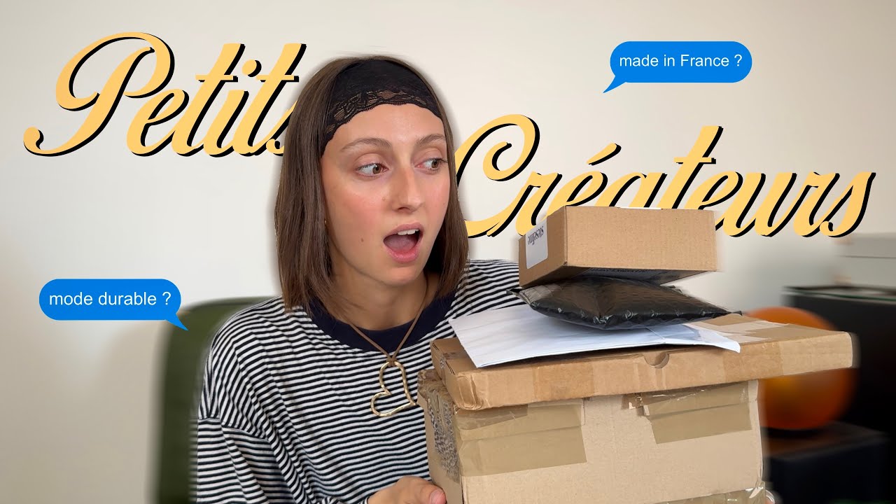 Je teste des marques éthiques made in France ! (HAUL petits créateurs)