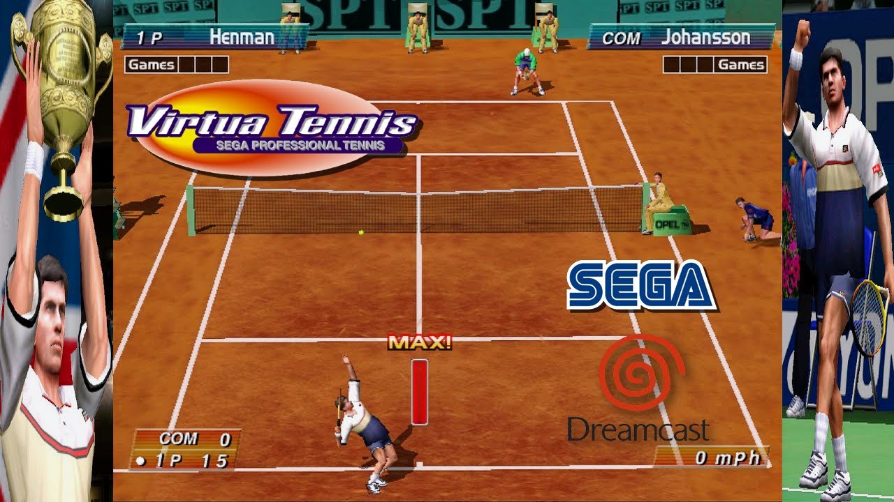 Virtua Tennis - Tim Henman Arcade Mode | Dreamcast