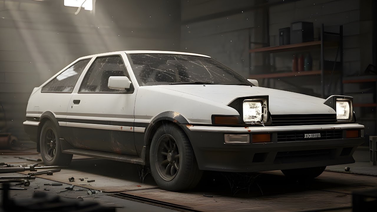 廃車寸前のAE86が奇跡の復活…伝説のトヨタカローラが新車以上に蘇るASMR完全レストア