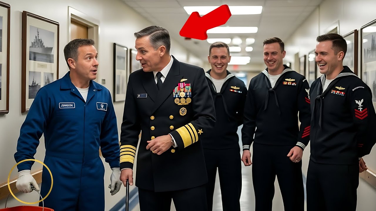 SEAL Admiral Asked a Single Dad Janitor His Call Sign as a Joke – Until ‘Lone Eagle’ Made Him Freeze