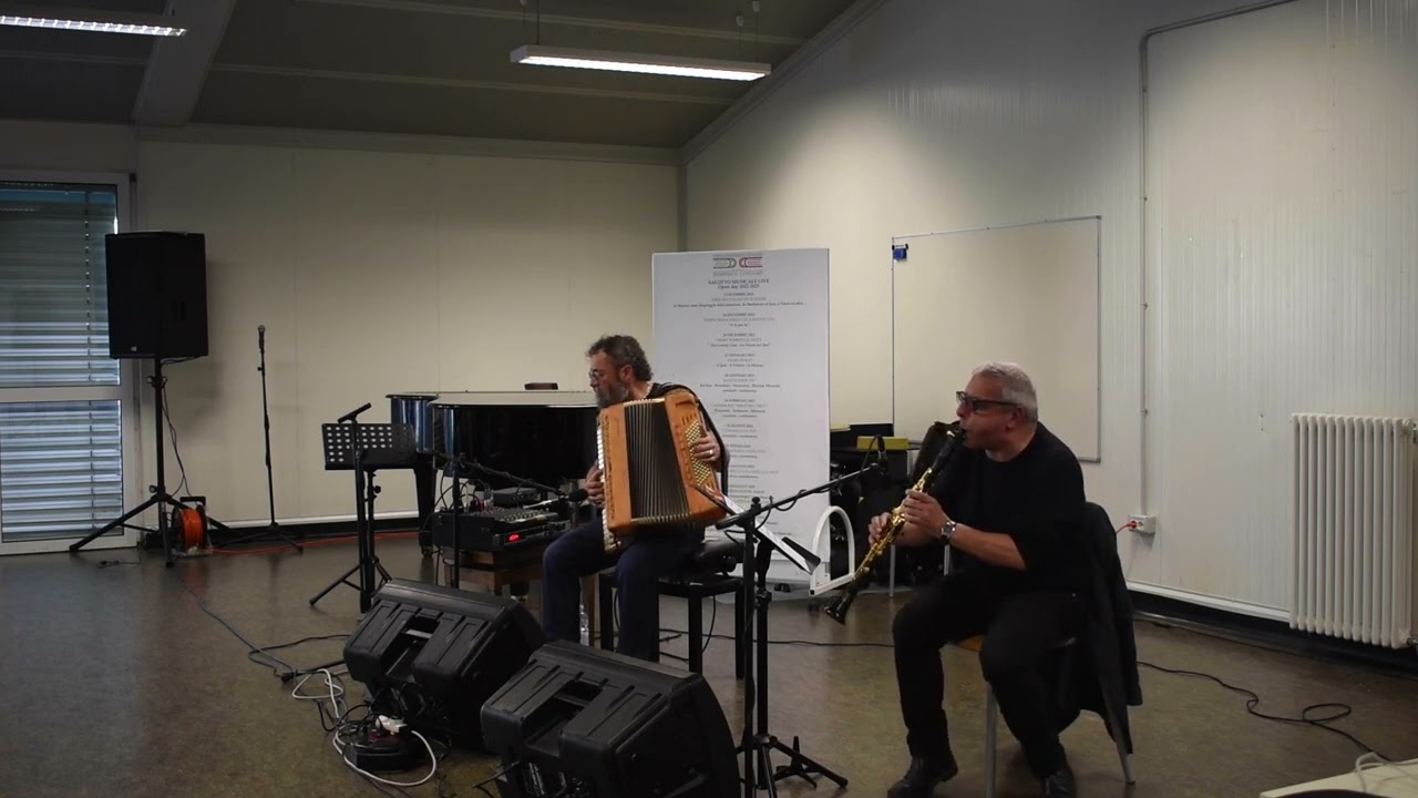 Simone Zanchini e Gabriele Mirabassi al Salotto Musicale 22-23 del Convitto Nazionale 