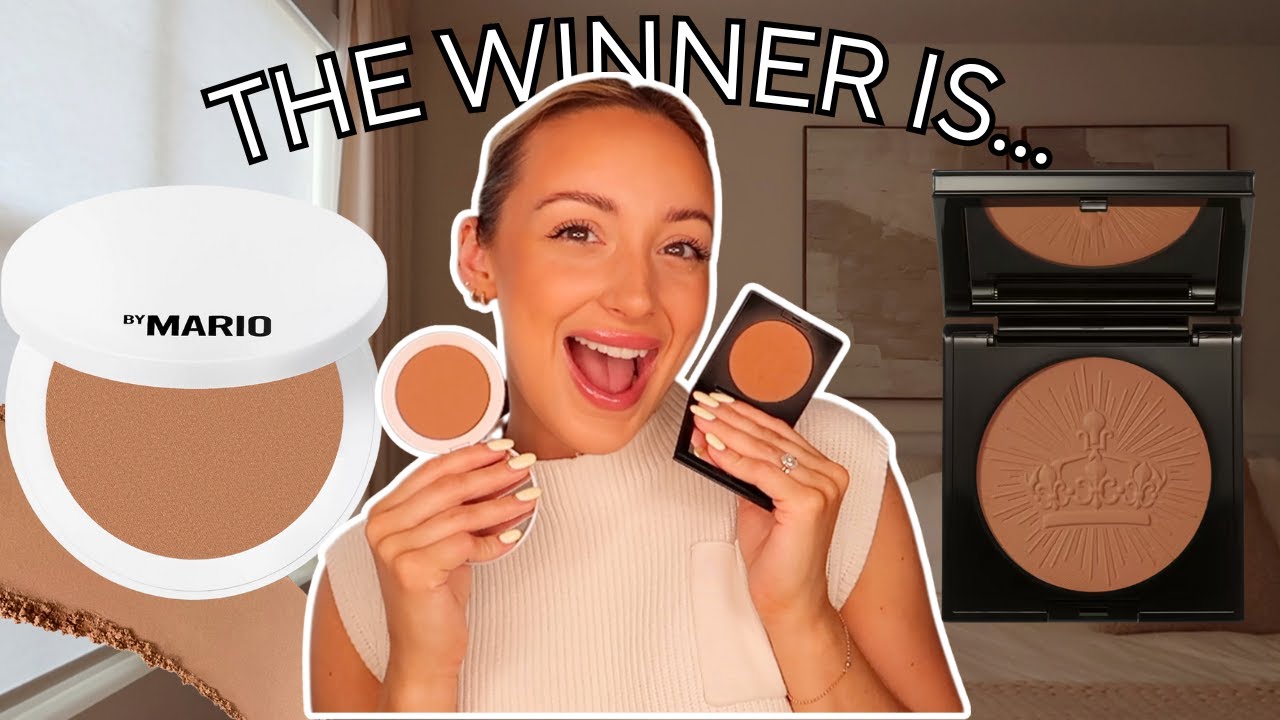 Makeup by Mario vs Pat McGrath Bronzer 💥 Which One’s ACTUALLY Worth $40?!