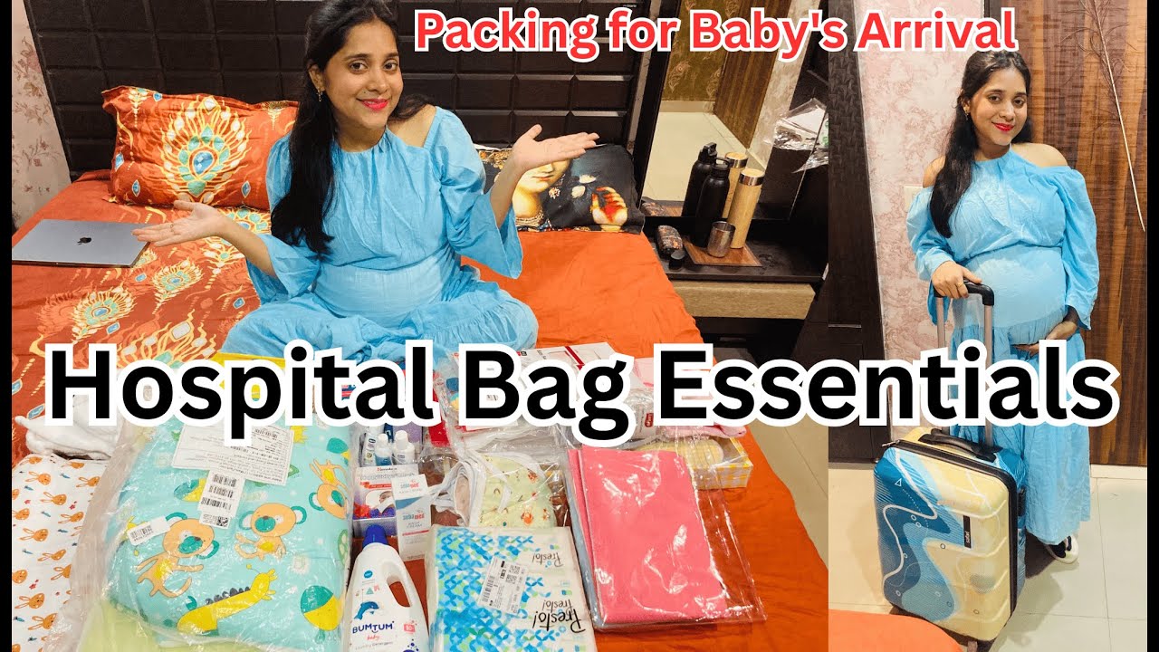 What’s in My Hospital Bag for Baby 👶 | Must-Haves for Labor & Delivery #newbornbaby #pregnancy