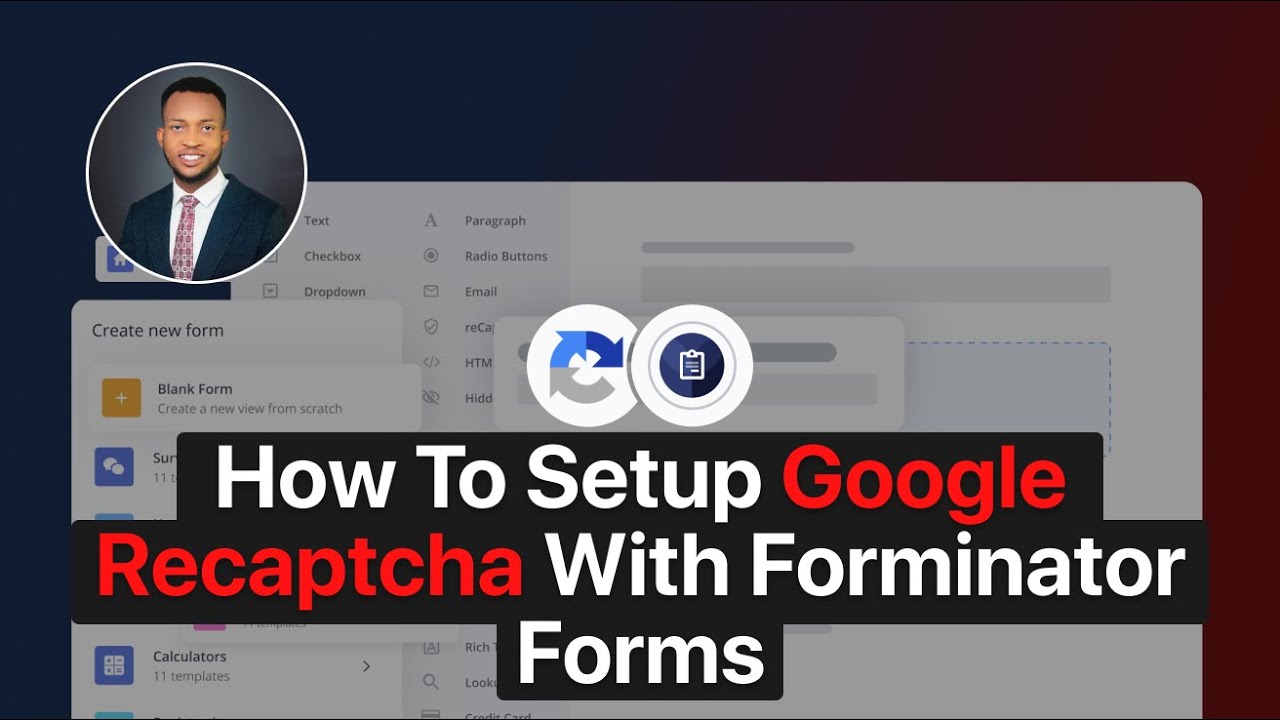 How To Setup Google Recaptcha With Forminator Forms | Wordpress Tutorial