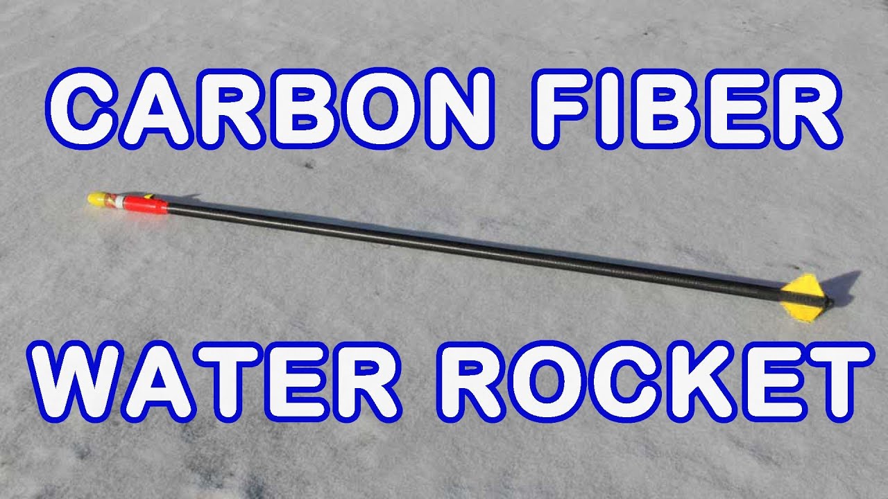 Carbon Fiber FTC Water Rocket amazing 1686 foot launch!