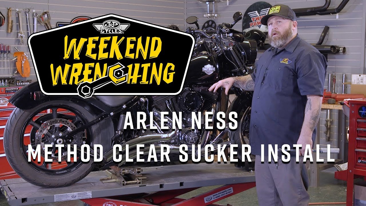 Arlen Ness Method Clear Sucker Install : Twin Cam Harley Davidson