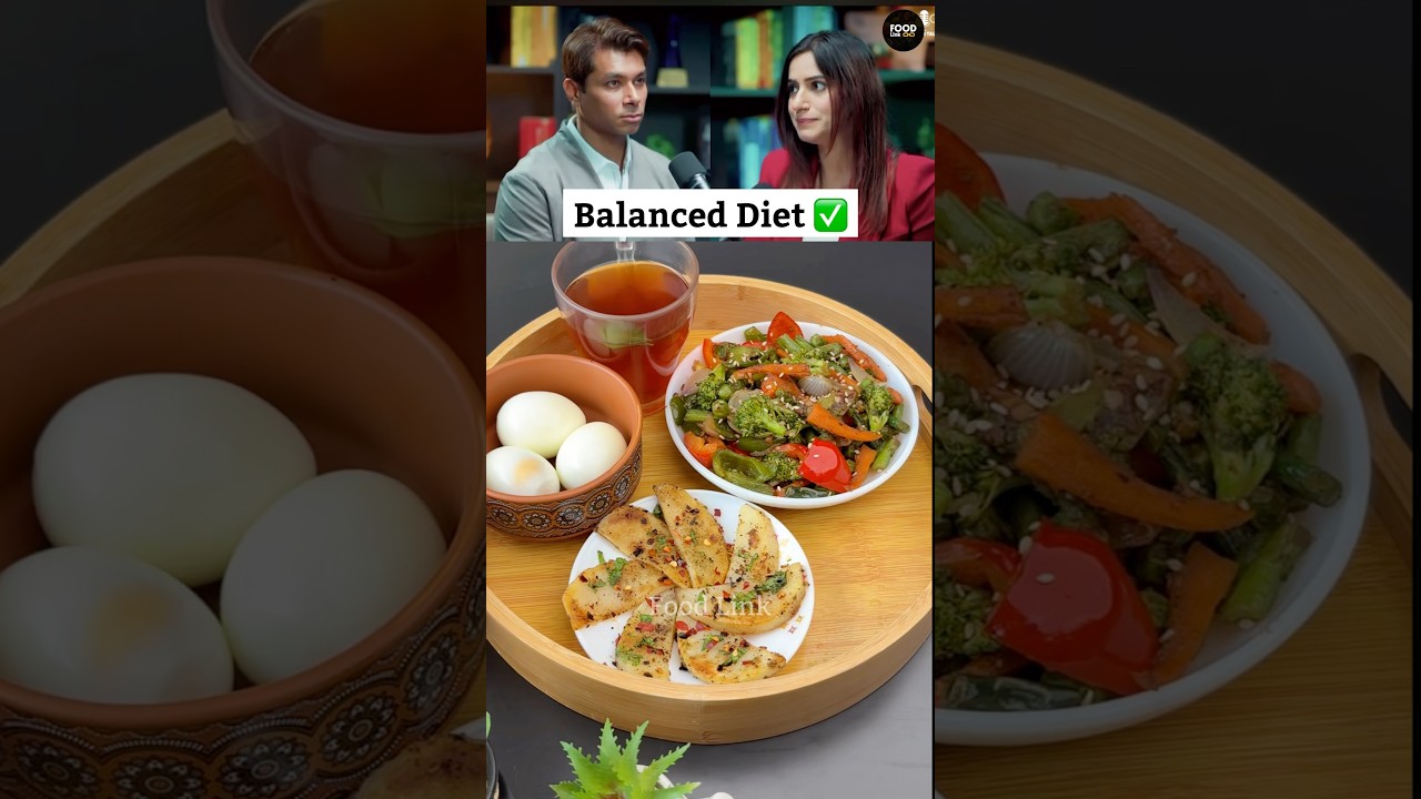 Zbilansowana dieta z białkiem, błonnikiem i węglowodanami #szorty