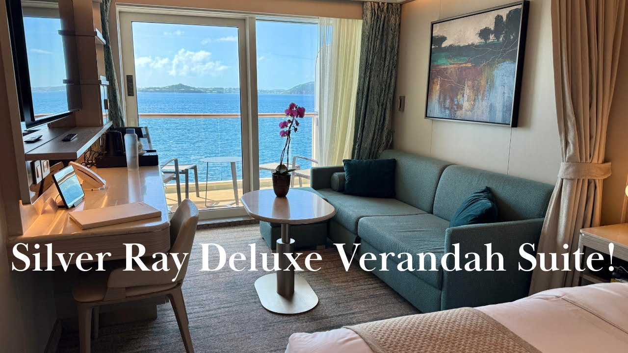 Luxury Cruise Stateroom Tour: Silversea Deluxe Veranda Suite