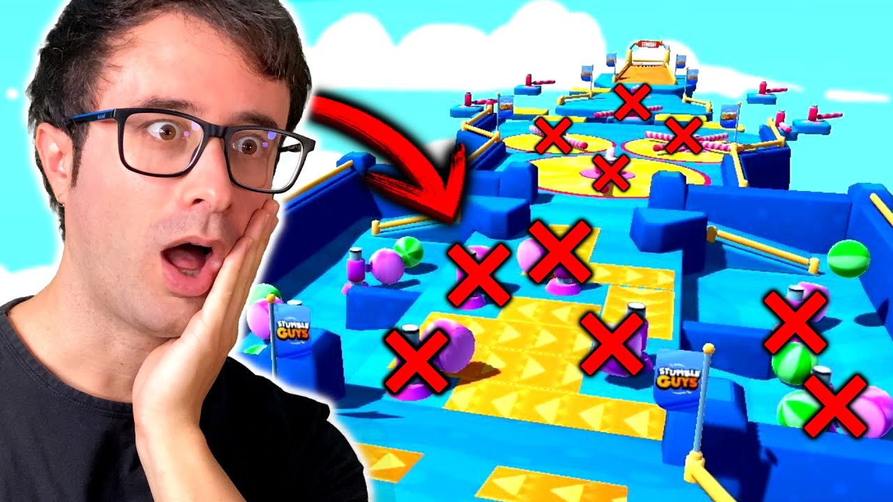 ❌NO PUEDES TOCAR OBST&Aacute;CULOS❌ RETOS STUMBLE GUYS con RAY BACON