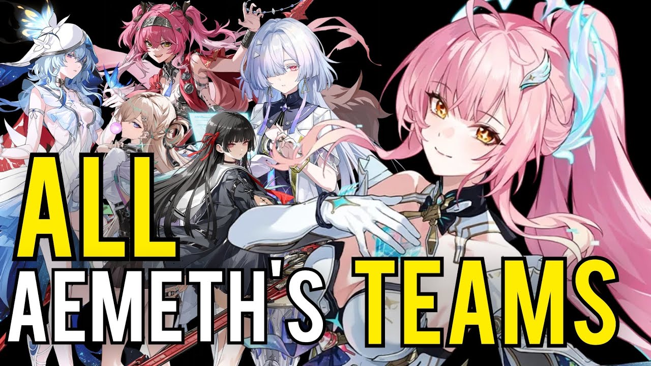 EVERY Line-Up You Can Play Aemeth In! - 3.1 Tower Of Adversity Floor 1 - Wuthering Waves