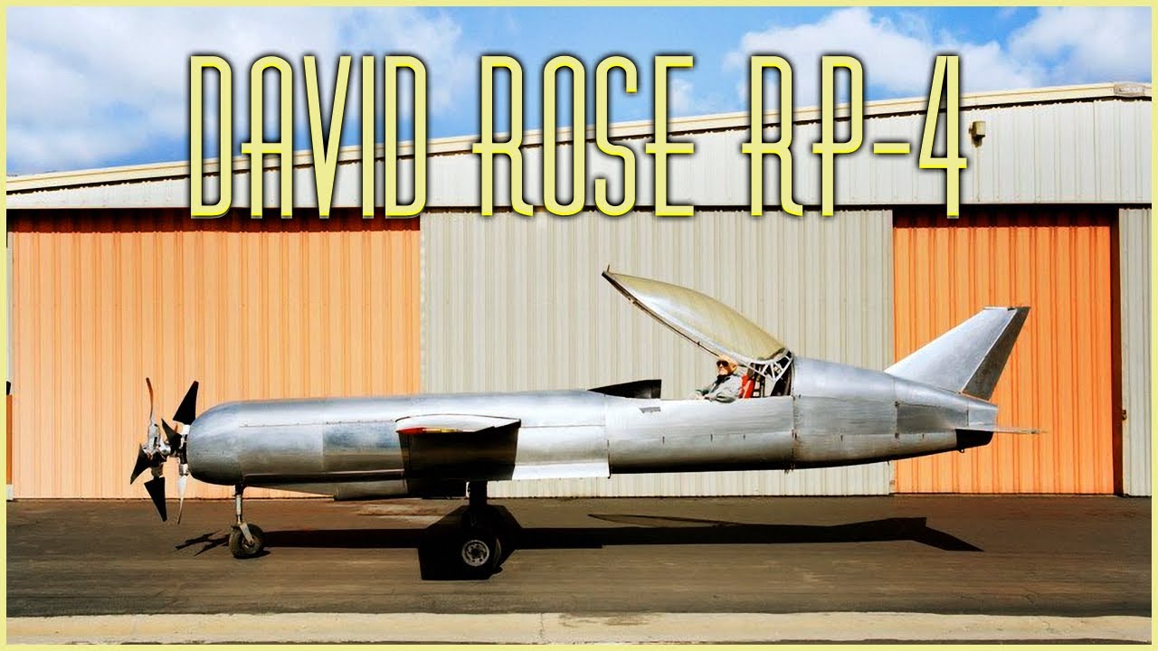 David Rose&rsquo;s RP-4: The Fastest Piston-Powered Aircraft That Never Flew