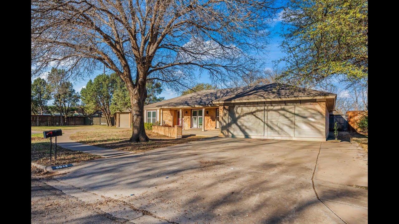NEW LISTING: 8012 Raleigh Avenue Lubbock TX 79424
