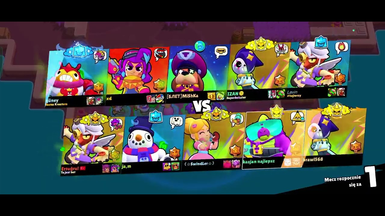Brawl Stars ale nie mogę przegrać