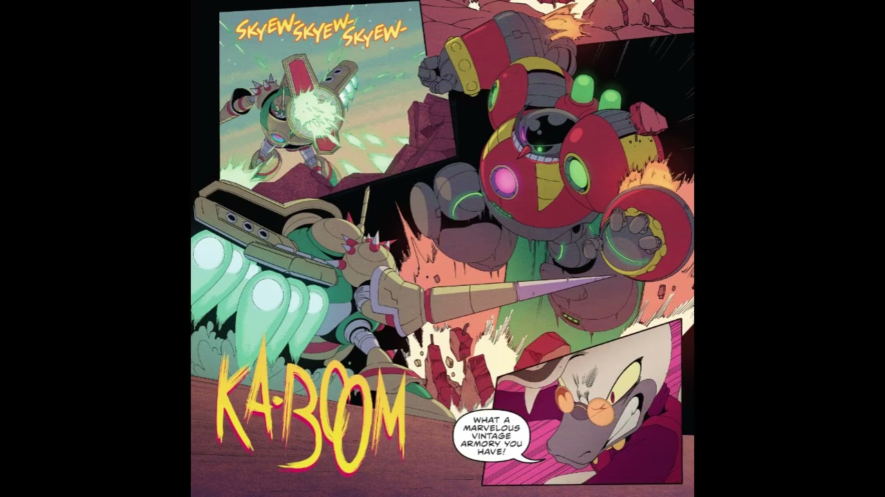 Sonic The Hedgehog IDW #50 Dr. Starline vs Dr. Eggman Fandub