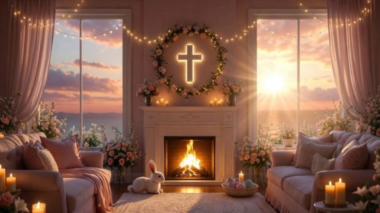 Easter Worship Instrumental ✝️🌅 | Thank You Lord | Holy Week Prayer & Peaceful Christian Music