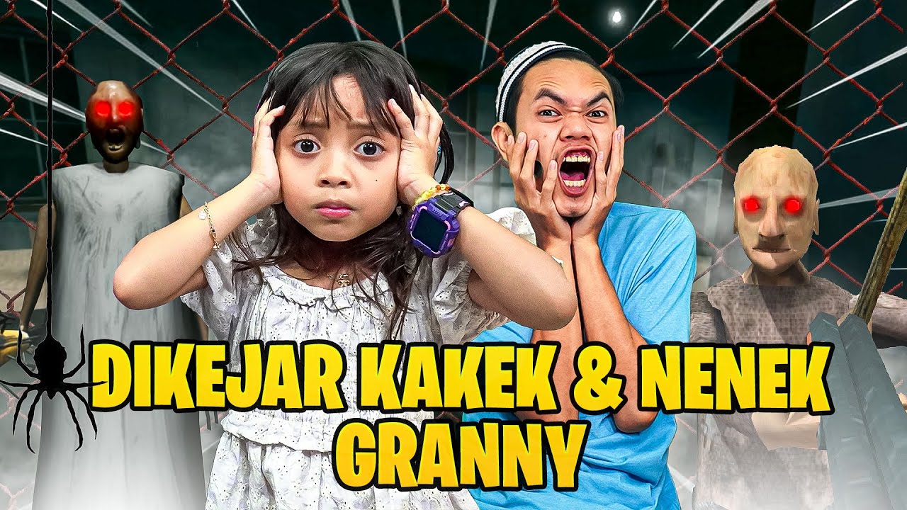 24 JAM LEIKA DIKEJAR HANTU NENEK DAN GRANNY 😱😨 KOMPILASI LEIKA GAMING 1 JAM [ROBLOX INDONESIA]