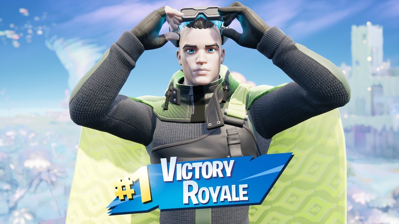 Victoria con la skin TWYN Fortnite
