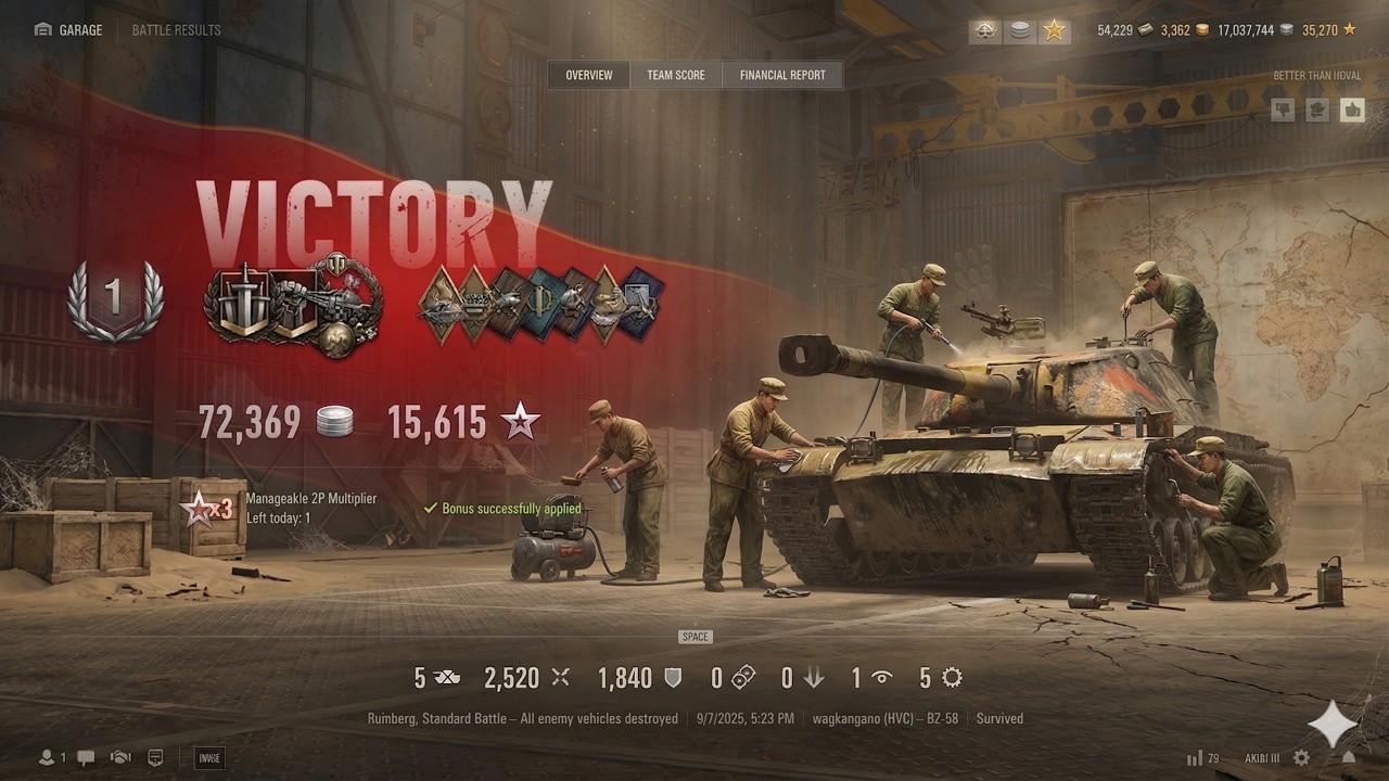 BZ-58 • 2.5K DMG • 1.8K Blocked • Full Gameplay