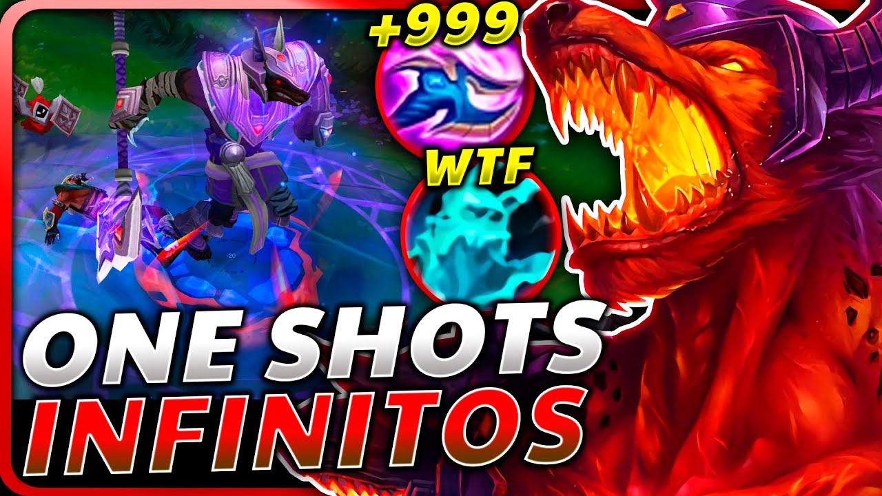 😱¡RIOT SE VUELVE LOCO y SUPER BUFFA a NASUS dándole ROBO DE VIDA INFINITO con +999 CARGAS en LA Q!