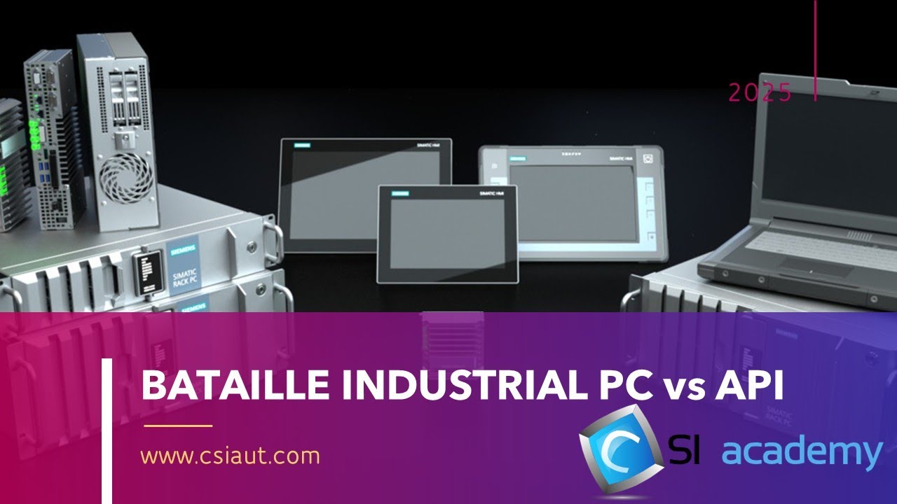 BATAILLE PC INDUSTRIELS vs API (AUTOMATES PROGRAMMABLES INDUSTRIELS)