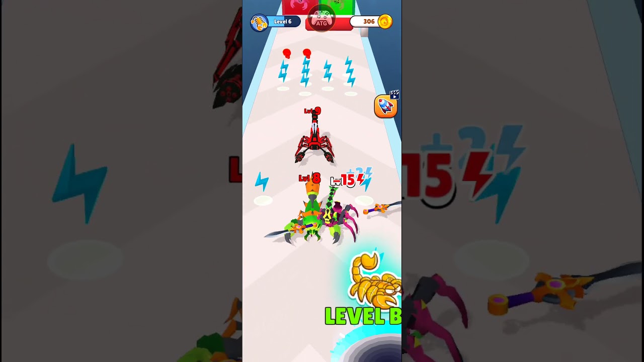 Scorpion Run Evolve & Clash (ATG) Level - 7 