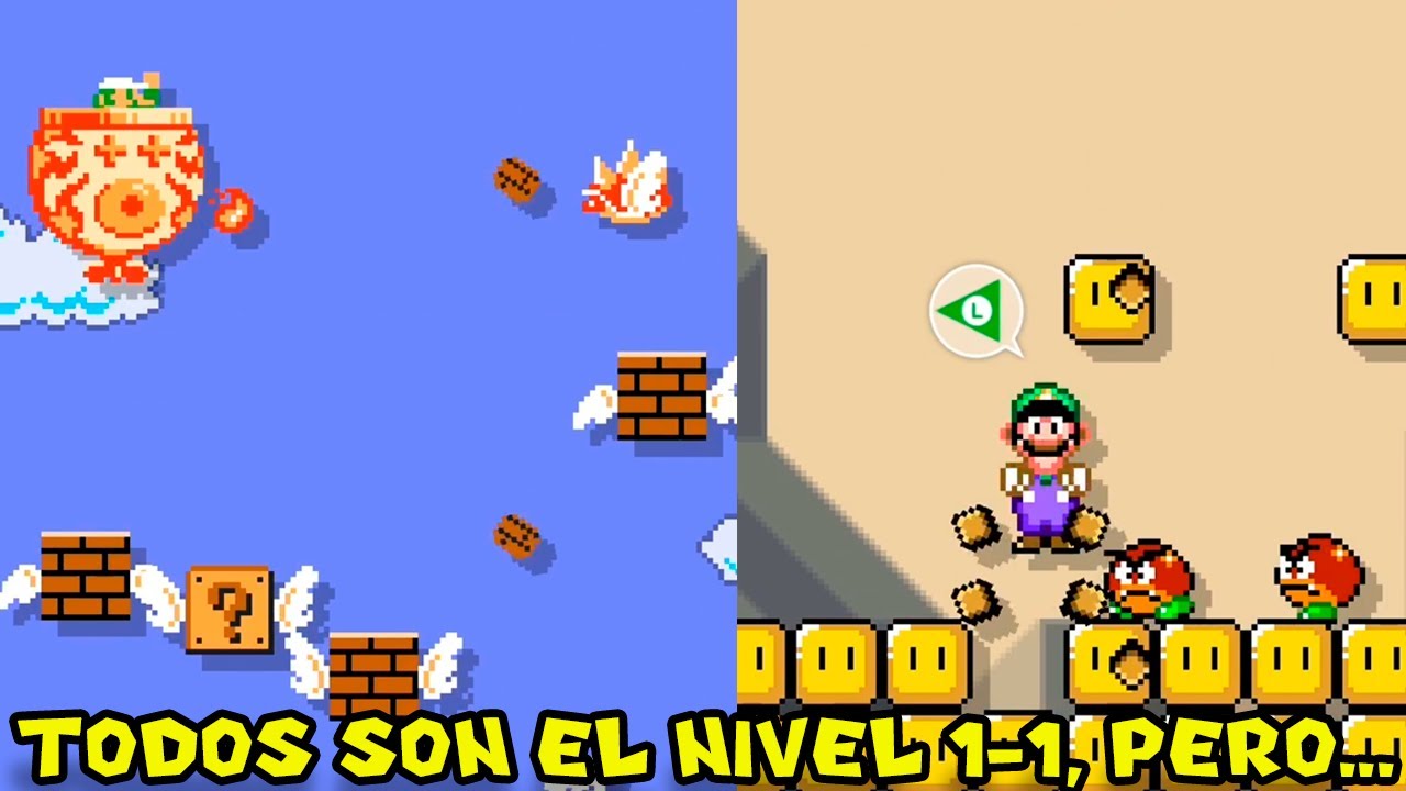 EL SUPER MUNDO 1-1 ME HACE SUFRIR... - Super Mundo 1-1 Mario Maker 2 Pepe el Mago (#3)