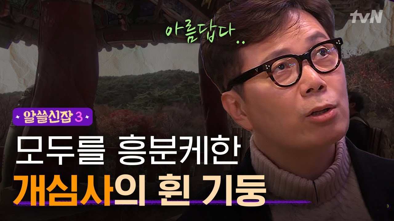 [#알쓸신잡3] 아는만큼 보인다! 개심사에 있는 기둥은 전부 구부려져 있다?