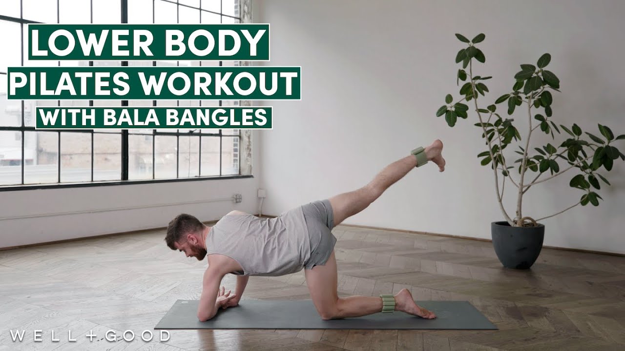 Glute and Hamstring Pilates Workout with Bala Bangles | Good Moves | Well+Good