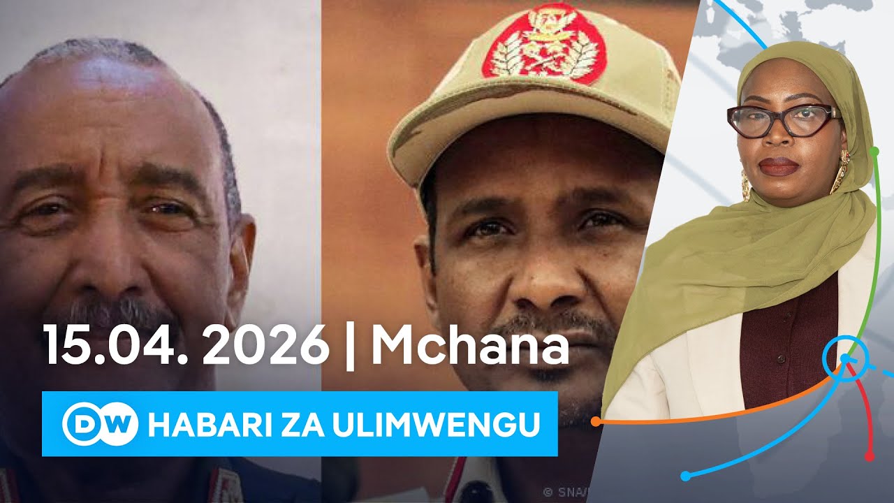 DW Kiswahili Habari za Ulimwengu | 15.04.2026 | Mchana | Swahili Habari leo | Podcast