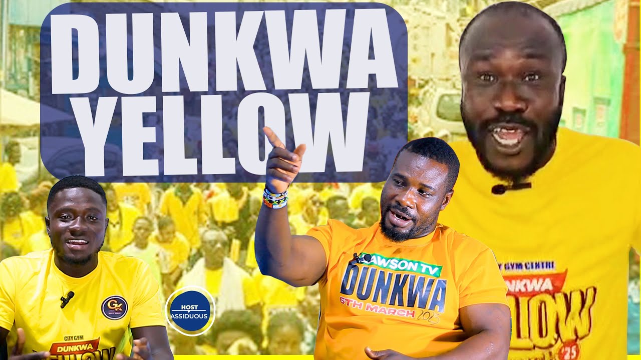 Dr. Likee & Crew insight about Dunkwa Yellow. Awushi make bold statement just before the big event.