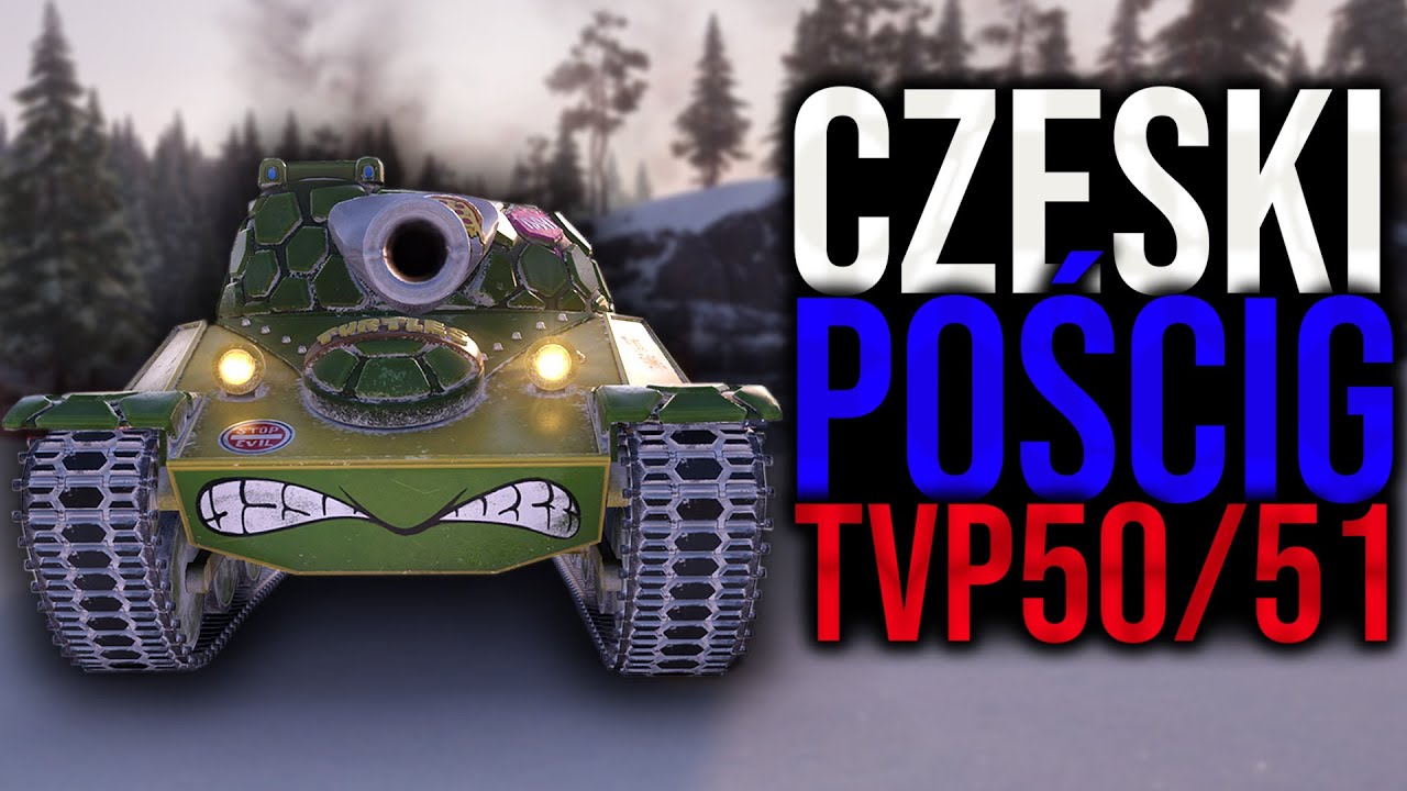 Dla takich bitew męczę się w World of Tanks - TVP 50/51