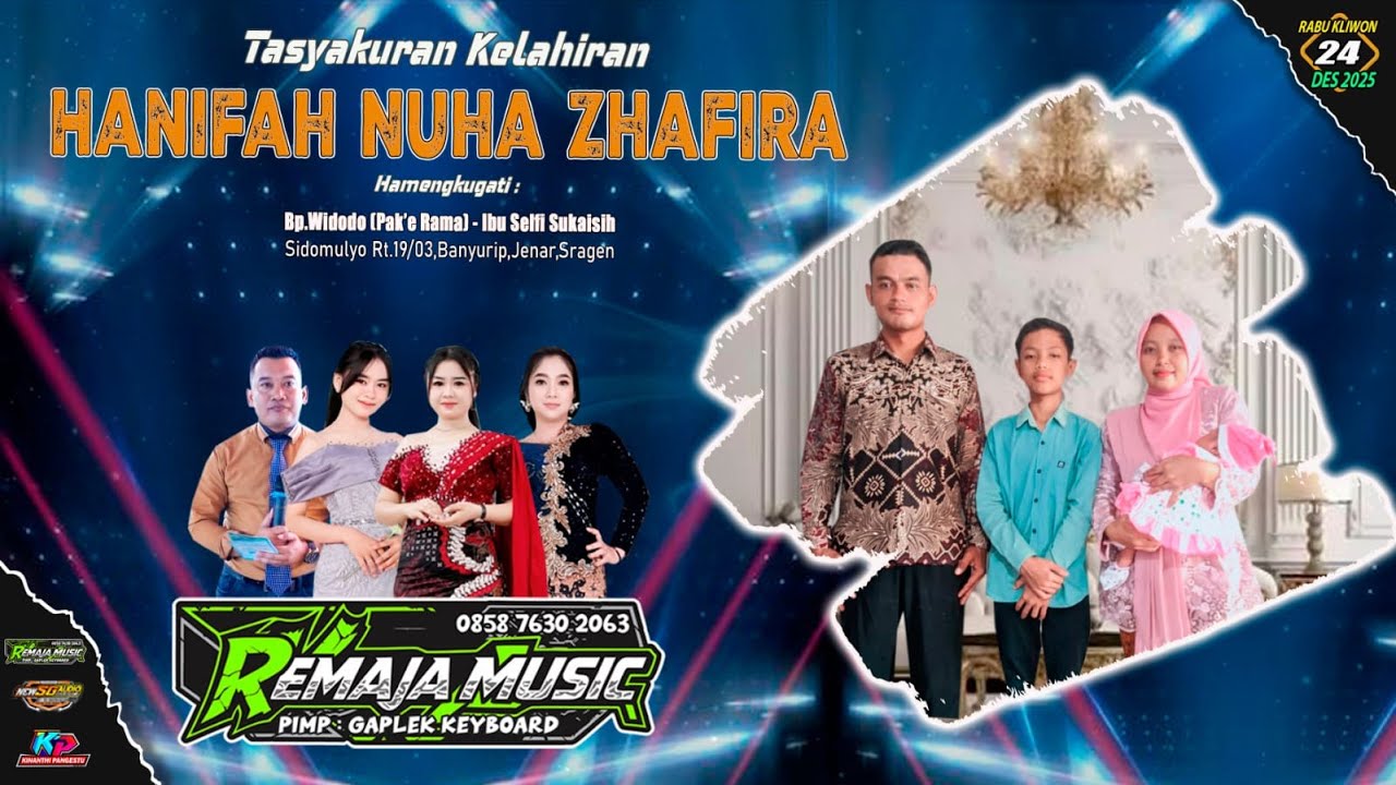 🔴Live Campursari REMAJA MUSIC || NEW SG Audio || KP Pro HD || Sidomulyo, 24 Desember 2025