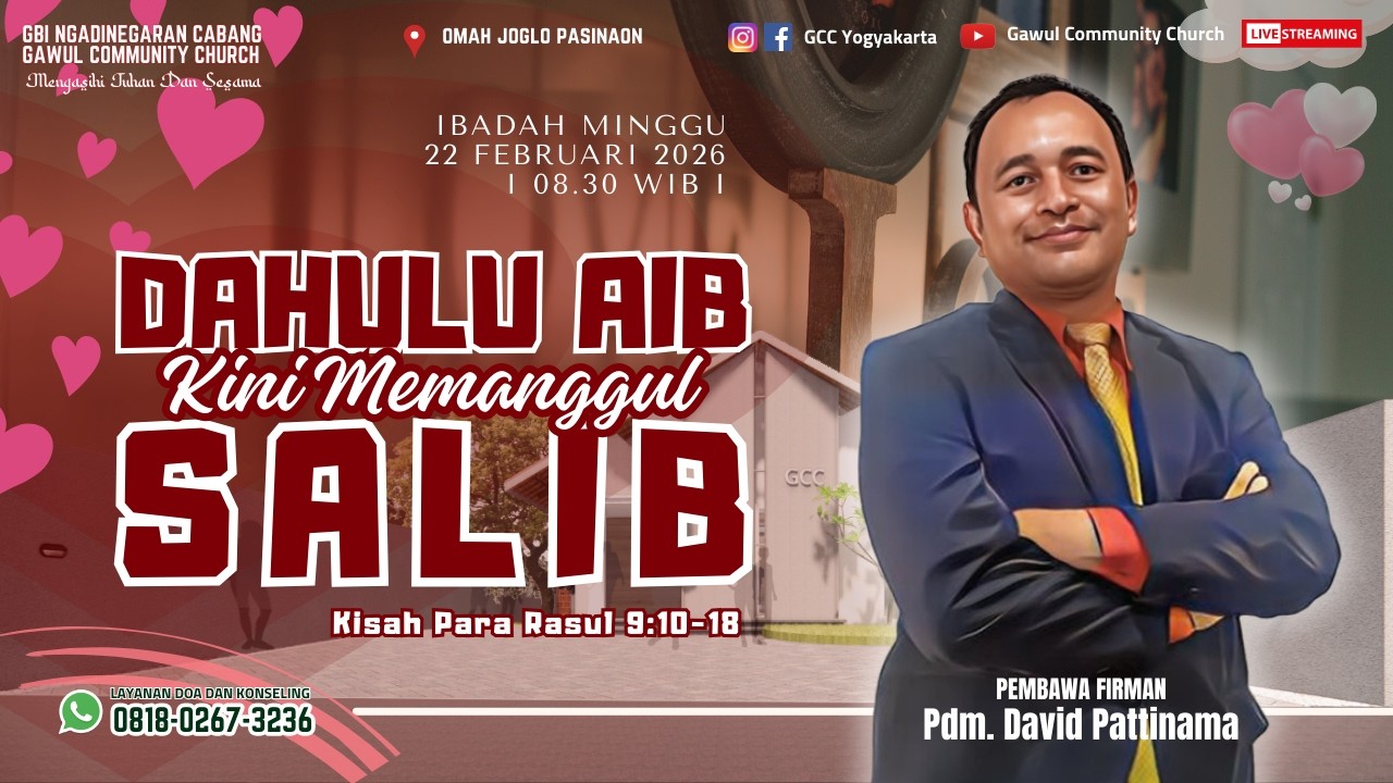 [LIVE] Ibadah Minggu, 22 Februari 2026 - GBI Ngadinegaran Cabang Gawul Community Church -