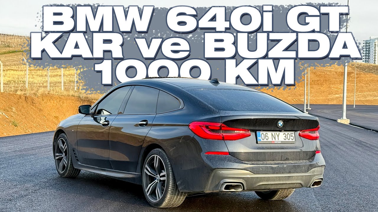 640i GT ile Kar ve Buzda 1000 KM | Köpeğe Çarpıyorduk | Tuz Meselesi | Bolu-Sapanca