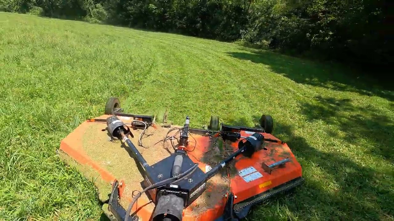 the last time cutting my farm
