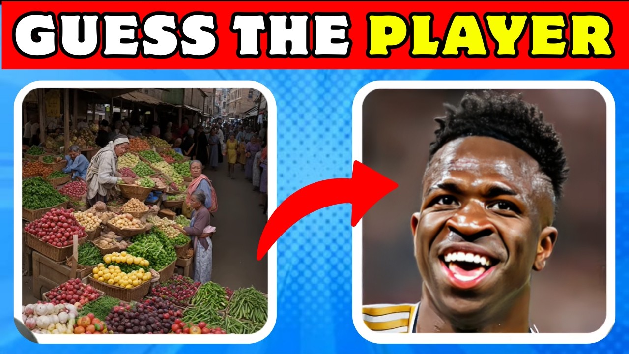 Guess the Player 🔍⚽ Where Is Vini Jr? | Football IQ Quiz (Easy to Hard)